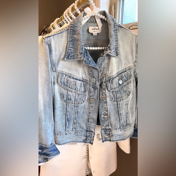 Wilfred Jackets & Blazers - Aritzia Wilfred Jean Jacket